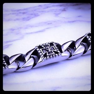 Stainless steel Skull Head Bracelet